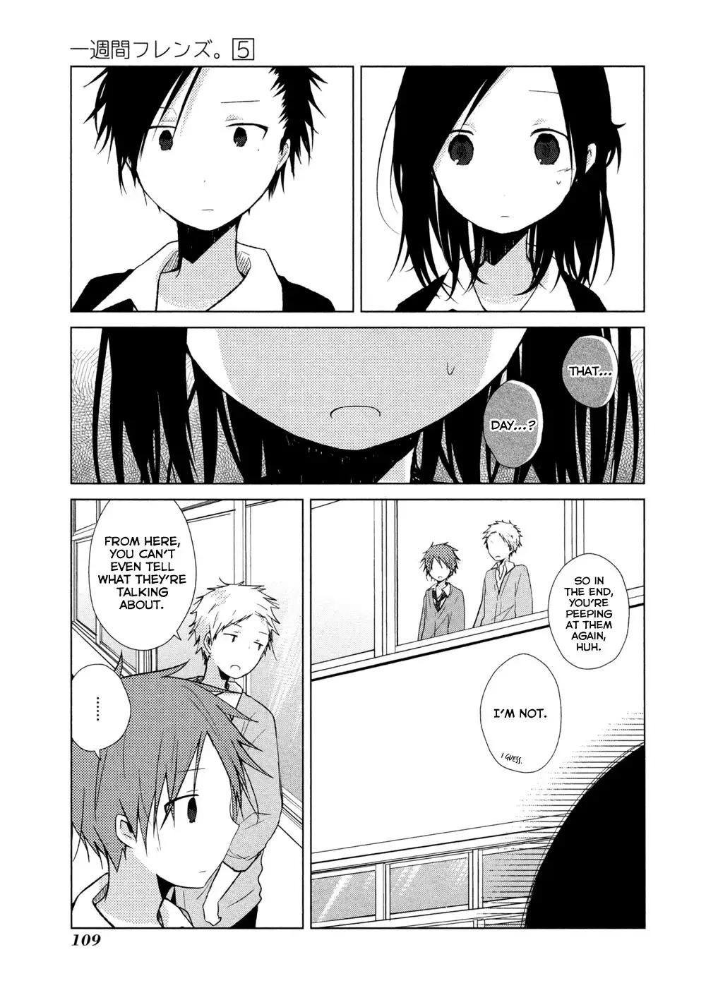 Isshuukan Friends. Chapter 25 27